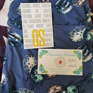 Lularoe Patriotic Balloons OS Leggings