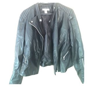 H&M Leather Biker Jacket