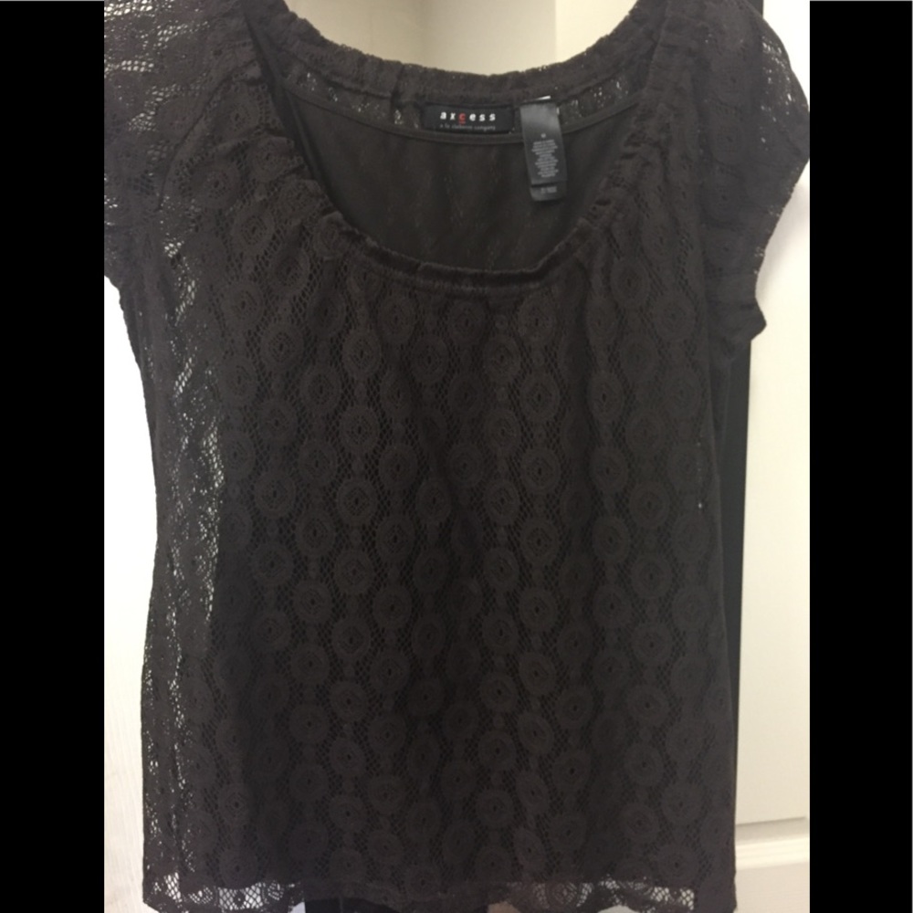 Liz Claiborne lace shirt