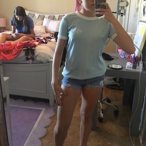 Victoria Secret Ringer Tee