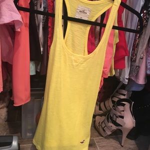 Hollister Yellow Tank.