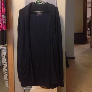 Chunky sweater cardigan