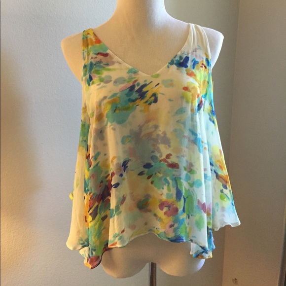 Anthro Cold Shoulder top - Picture 2 of 3