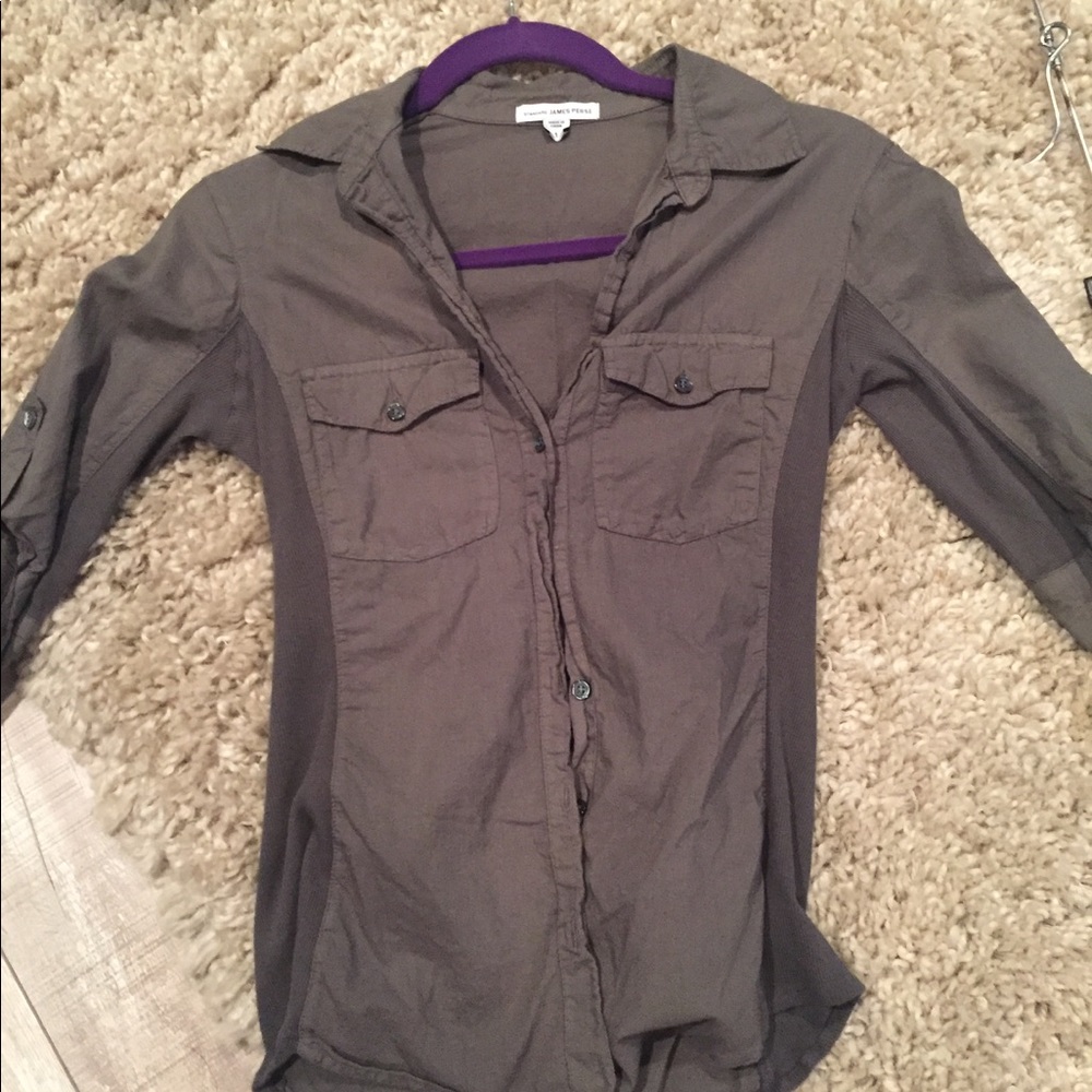 James Perse button down side panel - Picture 4 of 8