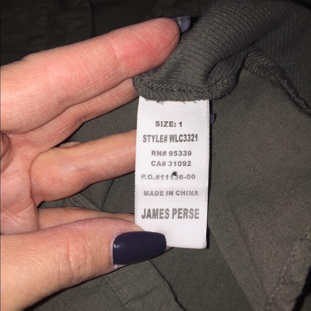 James Perse button down side panel - Picture 2 of 8