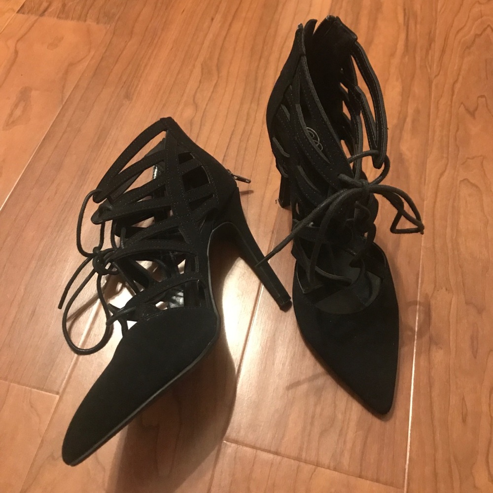 Black heels