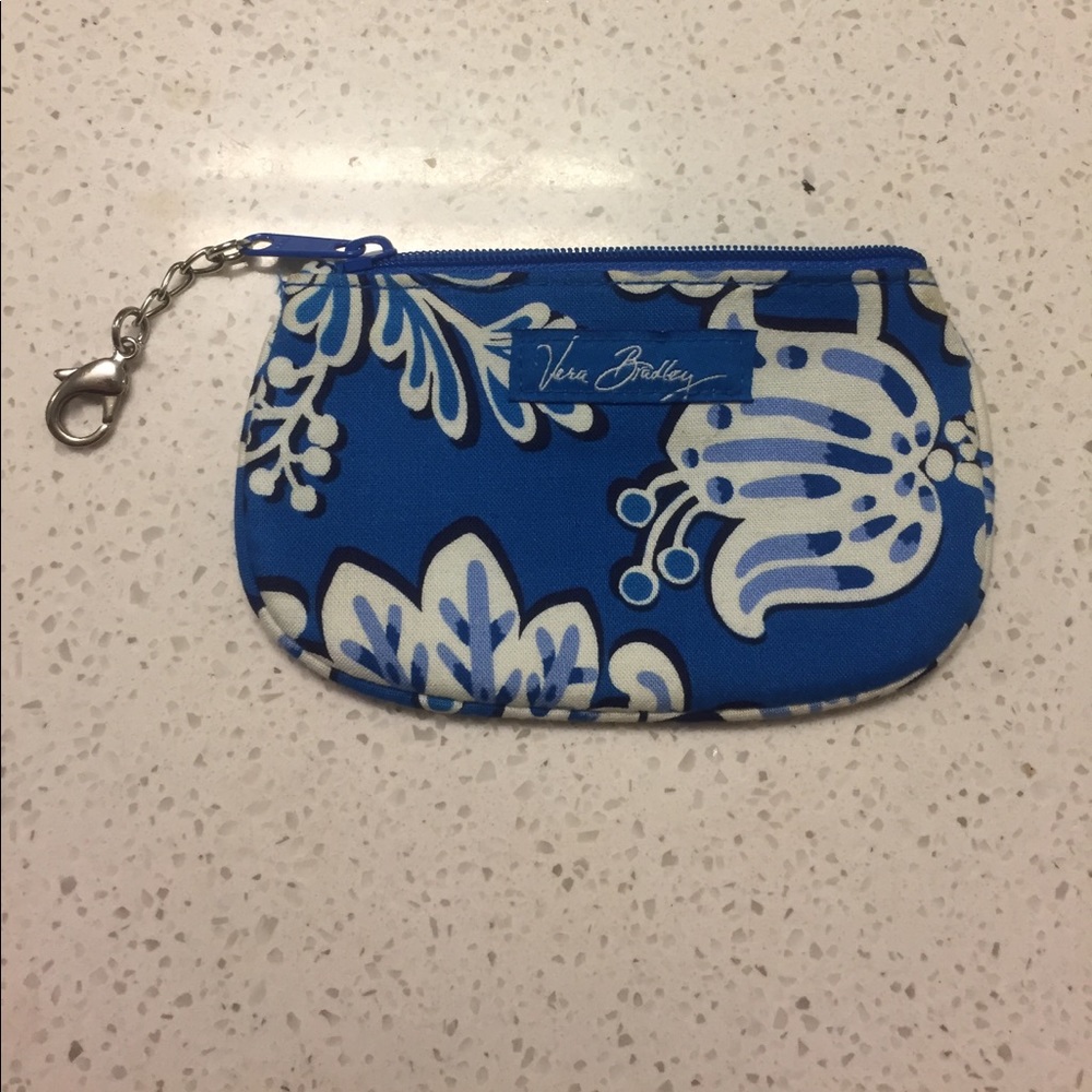 Vera Bradley Blue Lagoon card holder