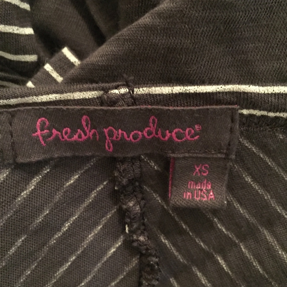 Fresh Produce Lightweight Cotton 3/4 Sleeve Top - Picture 5 of 5