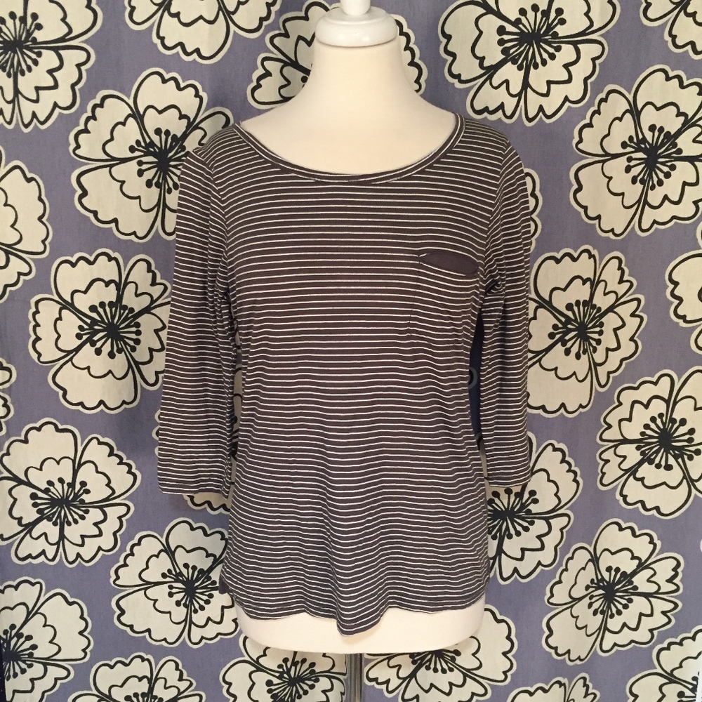 Fresh Produce Lightweight Cotton 3/4 Sleeve Top - Picture 1 of 5