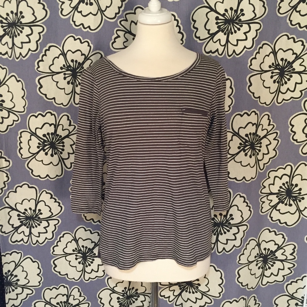 Fresh Produce Lightweight Cotton 3/4 Sleeve Top - Picture 2 of 5
