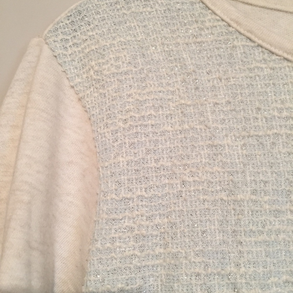 Van Heusen Powder Blue and cream shirt - Picture 4 of 7