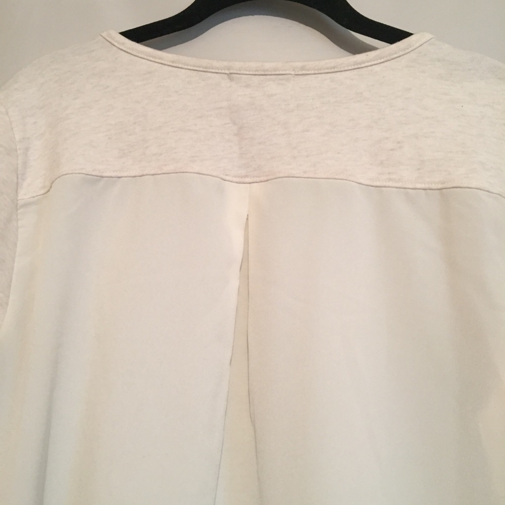 Van Heusen Powder Blue and cream shirt - Picture 5 of 7