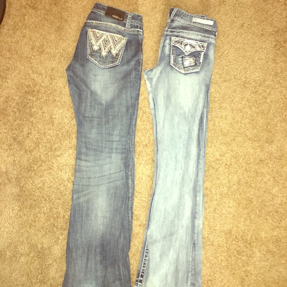 Two pairs of jeans for the price of one