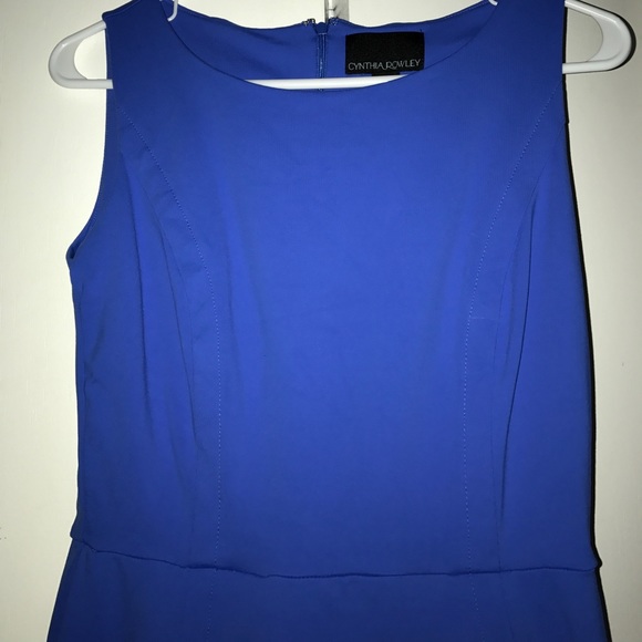 Cynthia Rowley Blue dress. Super comfy. Size 0 - Picture 2 of 5