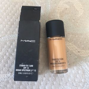 Mac studio fix foundation nc40
