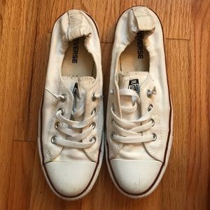 Converse/chucks white slip on sneaker
