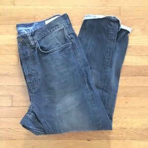 Allsaints Spitalfields drop crotch blue jeans (26)