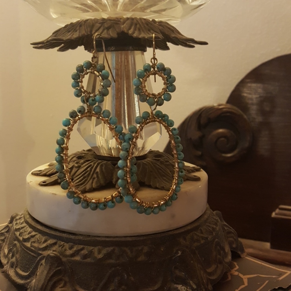 Turquoise earrings