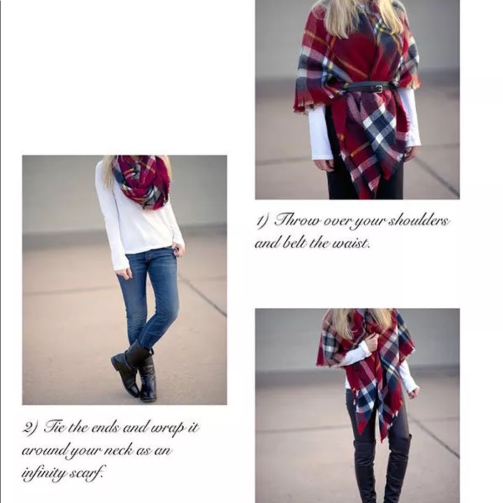 ❄️❄️New Oversized Of Scarf - Picture 4 of 4