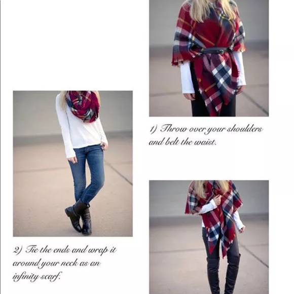 ❄️❄️New Oversized Of Scarf - Picture 4 of 4