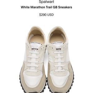 Spalwart white marathon trail GB sneakers size 39