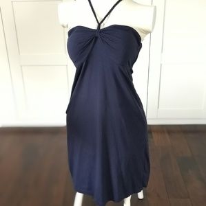 Blue Tommy Bahama Halter Sun Dress