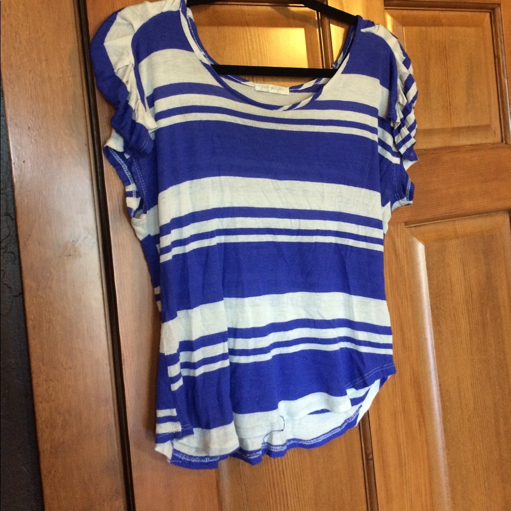 Striped crop top