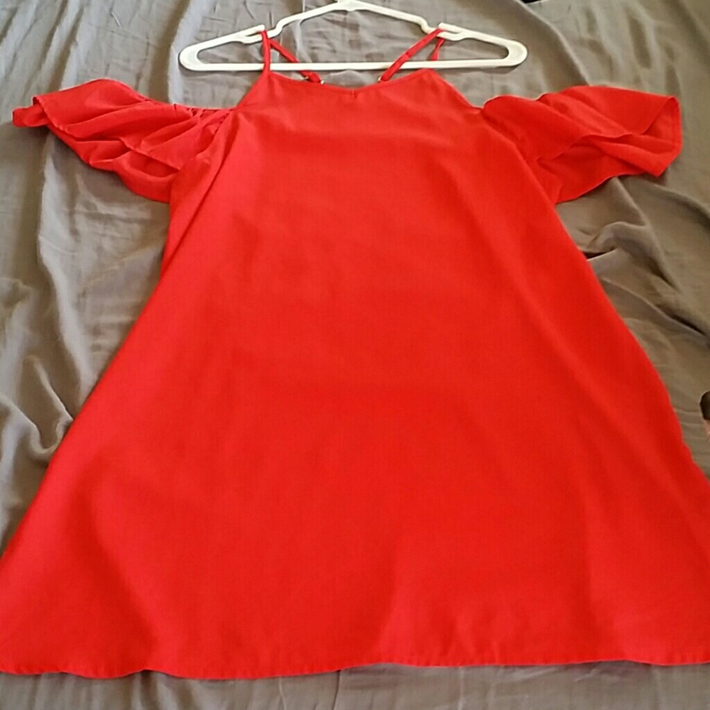 Red dress