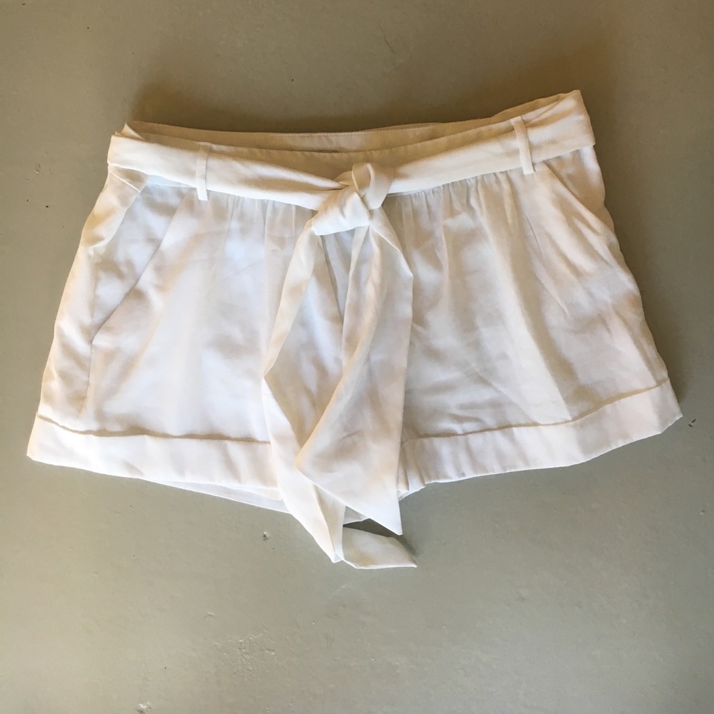 Express White Shorts - 10