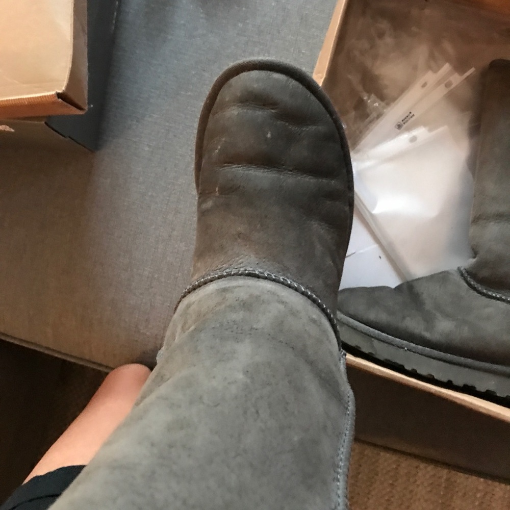 Grey uggs original box size medium