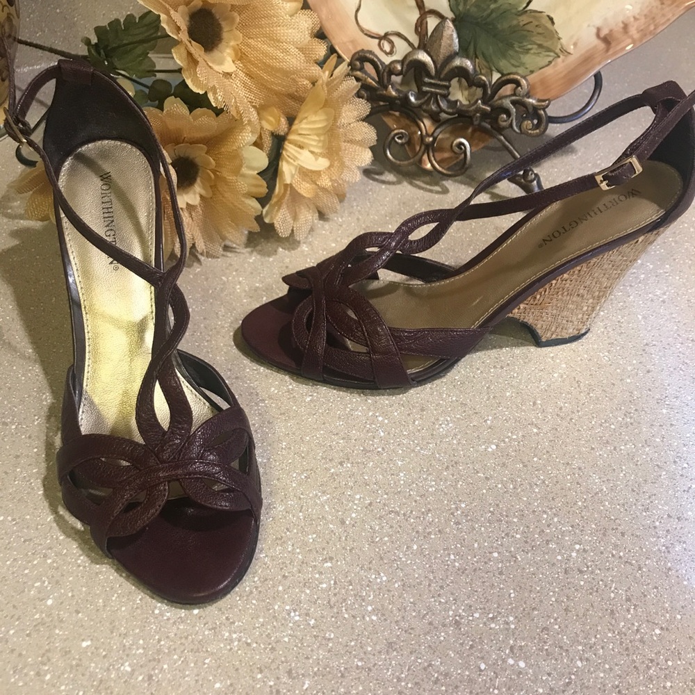 Worthington brown sandals💋