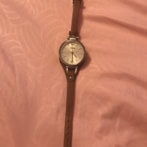Fossil Georgia Watch- brown leather