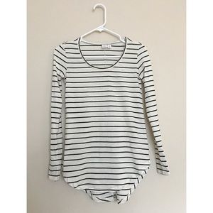 BP striped long sleeve shirt