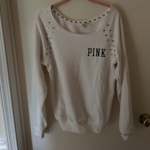 PINK Studded Sweatshirt