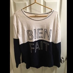 Madewell "Bien Fait" Pullover