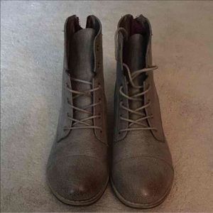 Torrid Tan Booties 11W