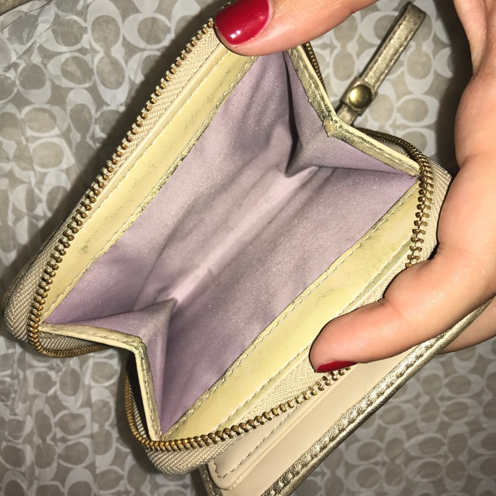 Khaki coach wallet - Picture 5 of 6