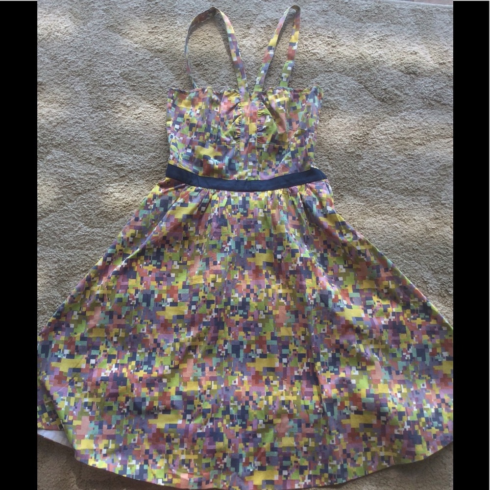 Graphic Print Unique Dress by Viola