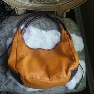 Authentic Fatto A Mano Hobo Purse - image 1