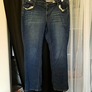 Dkny straight leg jeans