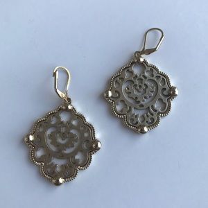 Beautiful earrings by Brighton. Gold color.