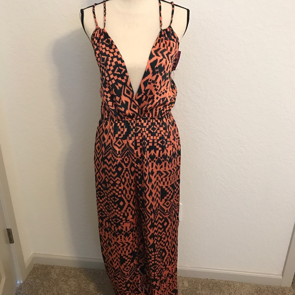 BRAND NEW WITH TAGS CORAL JUMPSUIT!