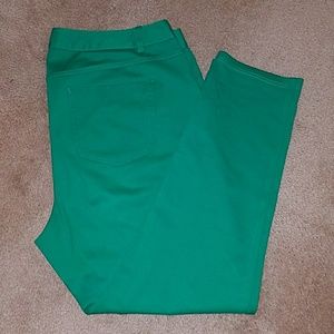 Kelly green pants