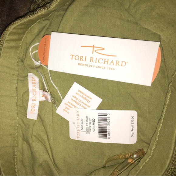 NWT 100% cotton woven tori Richard skirt - Picture 7 of 8