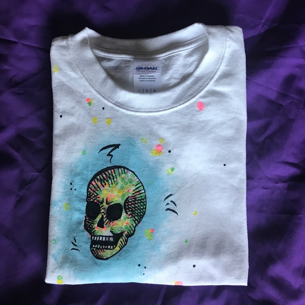 ✨handmade skull t-shirts✨