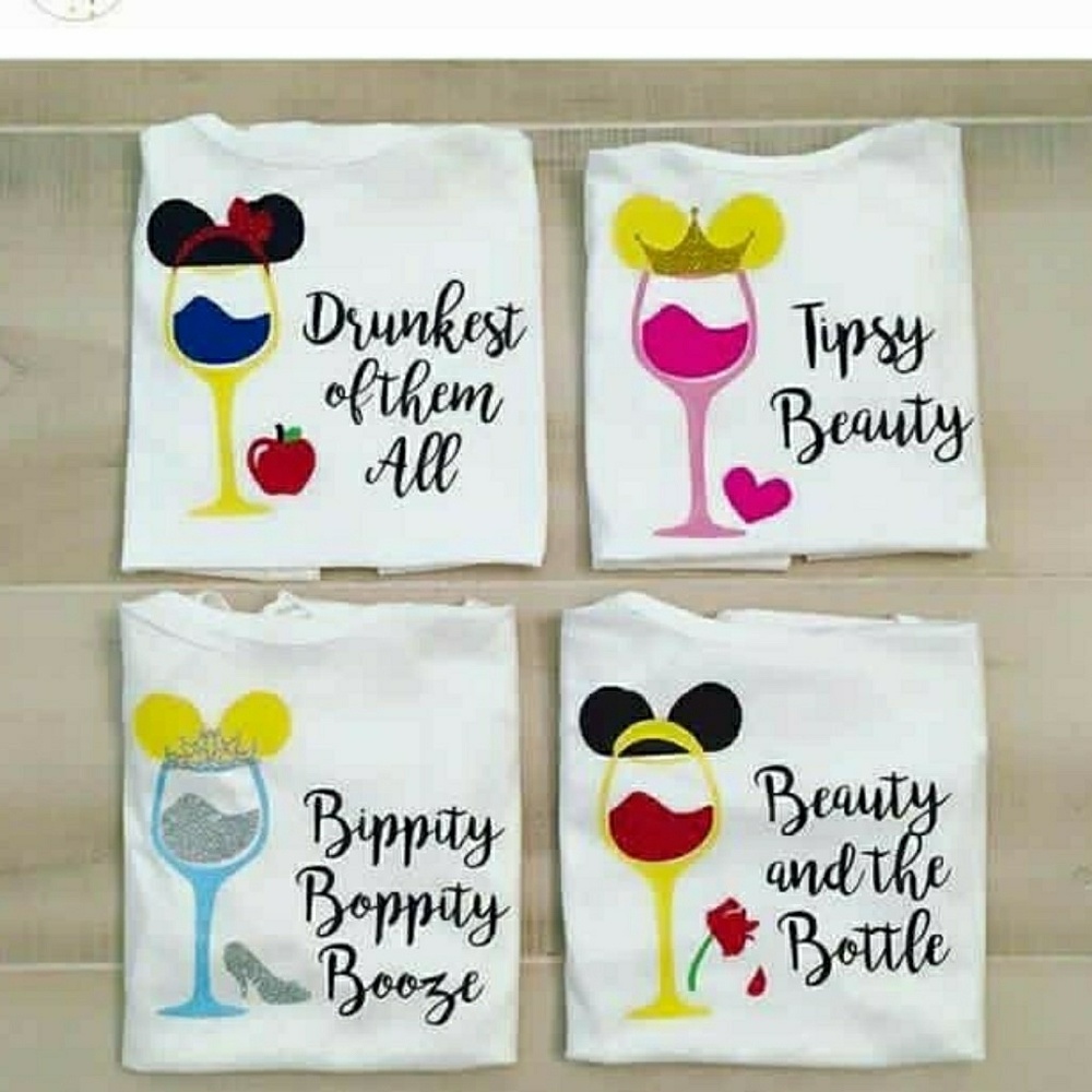 Disney Themed wine design