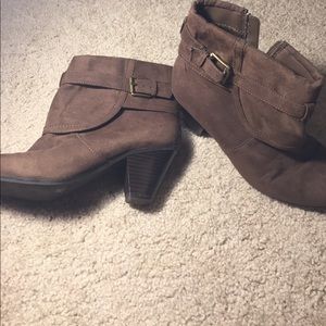 Brown Ankle Booties