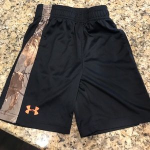Under Armour boys camo shorts