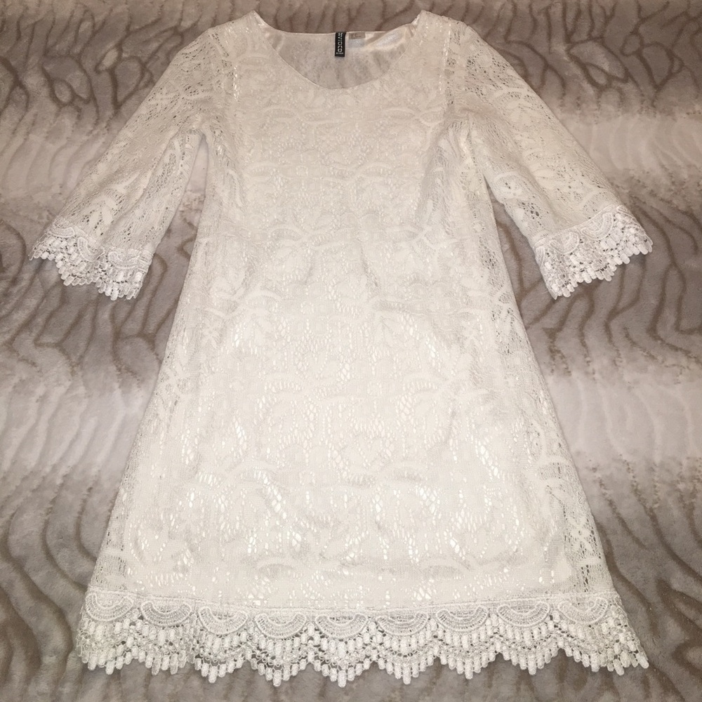 White H&M dress