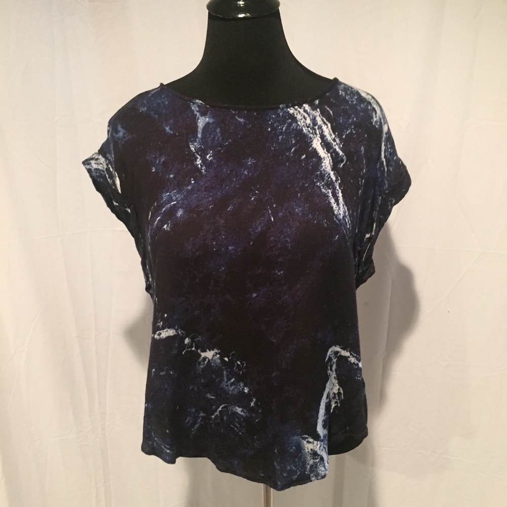 Urban Outfitters Silence + Noise Blue Blouse